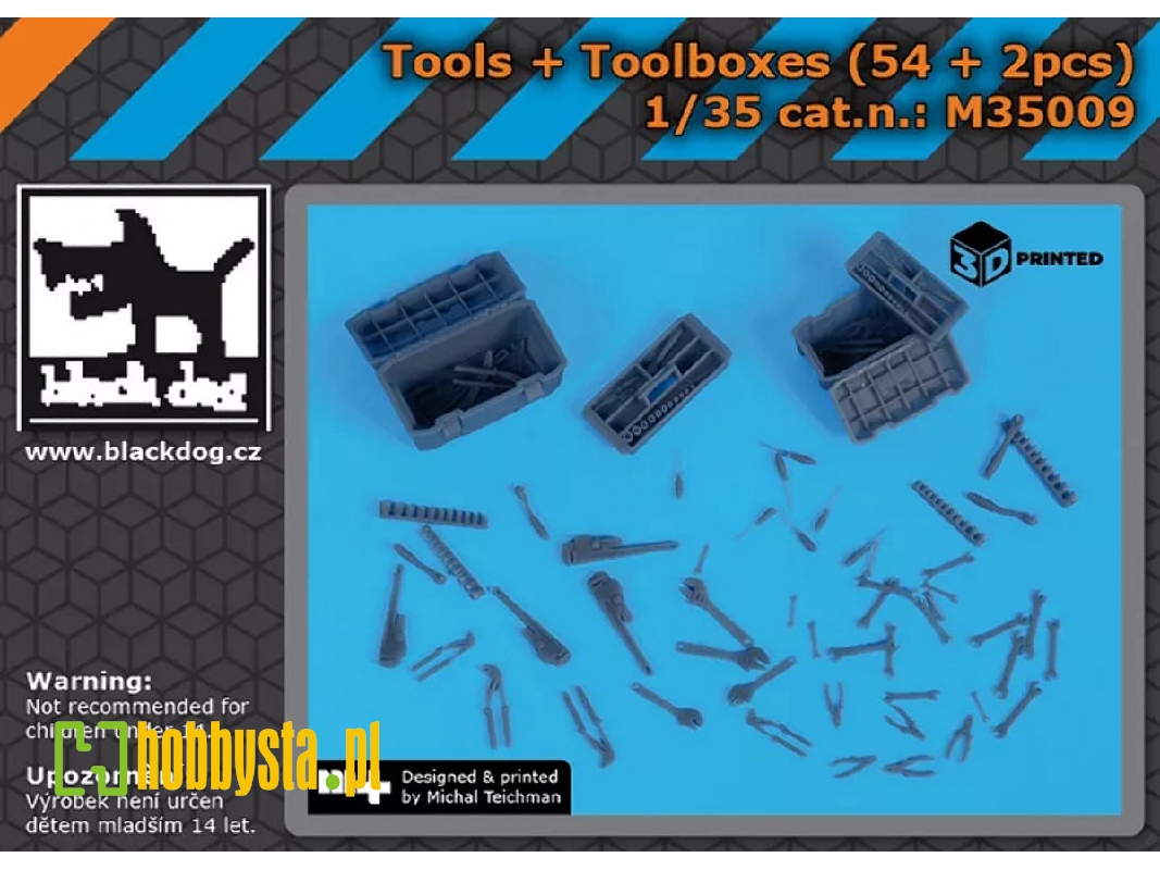 Tools And Toolboxes (54 + 2 Pcs / 3d-printed) - zdjęcie 1