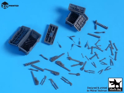 Tools And Toolboxes (54 + 2 Pcs / 3d-printed) - zdjęcie 3