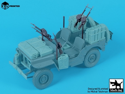 Vickers K For Sas Jeep (5 Pcs / For Takom Kits) - zdjęcie 5