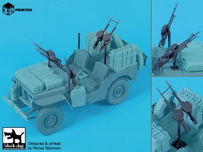 Vickers K For Sas Jeep (5 Pcs / For Takom Kits) - zdjęcie 6