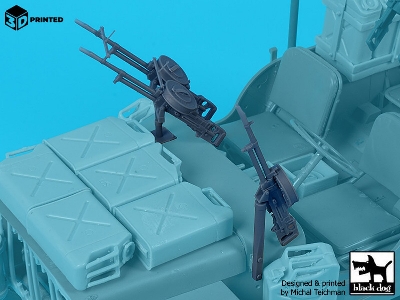 Vickers K For Sas Jeep (5 Pcs / For Takom Kits) - zdjęcie 7