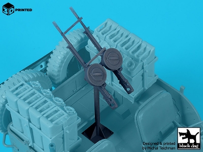 Vickers K For Sas Jeep (5 Pcs / For Takom Kits) - zdjęcie 9