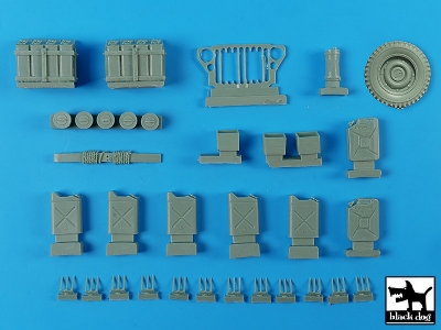 British Sas Jeep Accessories Set No.1 (For Takom Kits) - zdjęcie 2