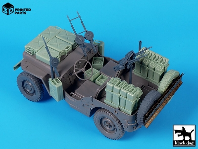 British Sas Jeep Accessories Set No.1 (For Takom Kits) - zdjęcie 6