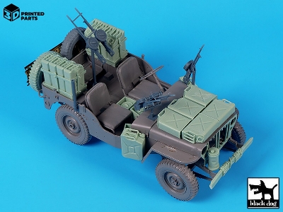 British Sas Jeep Accessories Set No.1 (For Takom Kits) - zdjęcie 7