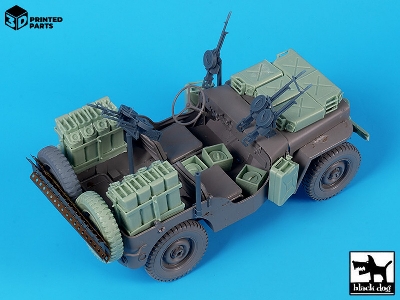 British Sas Jeep Accessories Set No.1 (For Takom Kits) - zdjęcie 8