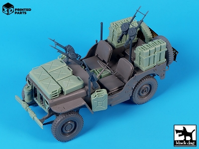British Sas Jeep Accessories Set No.1 (For Takom Kits) - zdjęcie 9