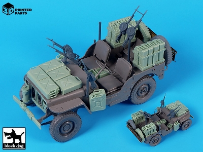 British Sas Jeep Accessories Set No.1 (For Takom Kits) - zdjęcie 10