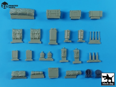 British Sas Jeep Accessories Set No.2 (For Takom Kits) - zdjęcie 2