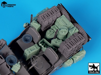 British Sas Jeep Accessories Set No.2 (For Takom Kits) - zdjęcie 3