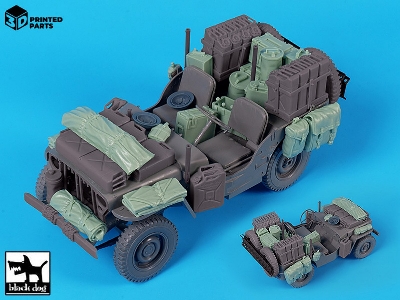 British Sas Jeep Accessories Set No.2 (For Takom Kits) - zdjęcie 4
