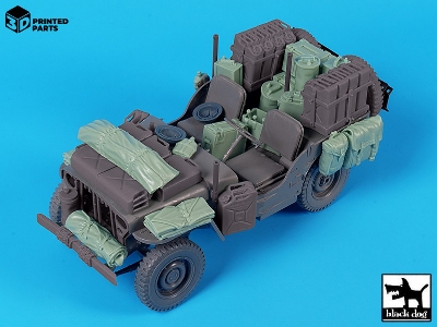 British Sas Jeep Accessories Set No.2 (For Takom Kits) - zdjęcie 5