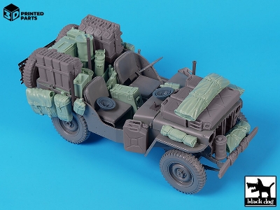 British Sas Jeep Accessories Set No.2 (For Takom Kits) - zdjęcie 7