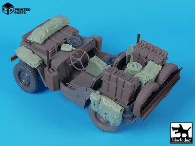 British Sas Jeep Accessories Set No.2 (For Takom Kits) - zdjęcie 8