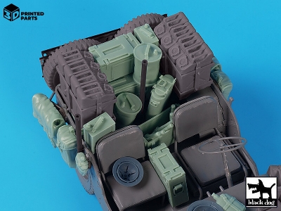 British Sas Jeep Accessories Set No.2 (For Takom Kits) - zdjęcie 9