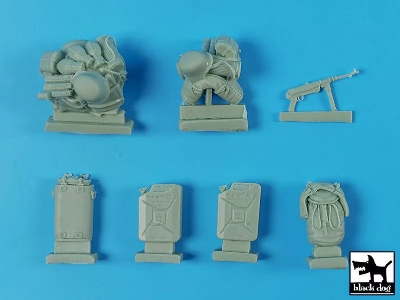 Bmw R75 With Sidecar - Accessories Set (For Freedom Model Kits) - zdjęcie 7