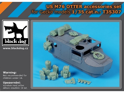 Us M 76 Otter Accessories Set (For Gecko Models Kits) - zdjęcie 1
