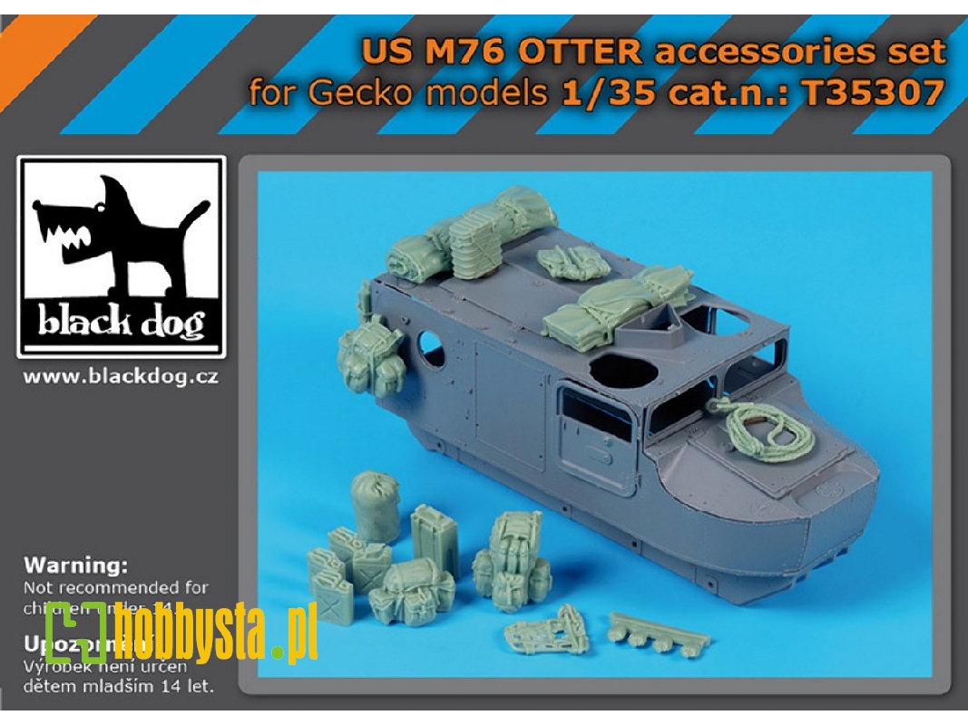 Us M 76 Otter Accessories Set (For Gecko Models Kits) - zdjęcie 1