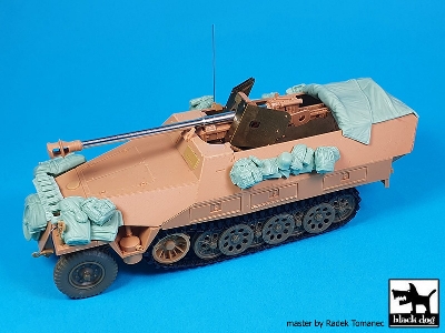 Sd.Kfz 251/22 Ausf D Pakwagen - Accessories Set (For Afv Kits) - zdjęcie 2