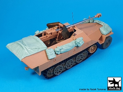 Sd.Kfz 251/22 Ausf D Pakwagen - Accessories Set (For Afv Kits) - zdjęcie 3