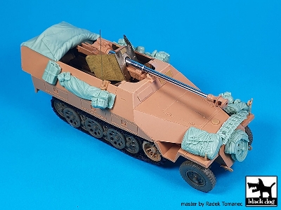Sd.Kfz 251/22 Ausf D Pakwagen - Accessories Set (For Afv Kits) - zdjęcie 4
