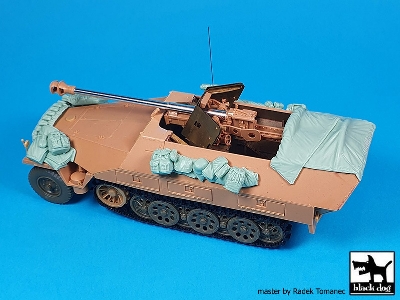 Sd.Kfz 251/22 Ausf D Pakwagen - Accessories Set (For Afv Kits) - zdjęcie 5
