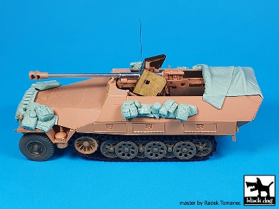 Sd.Kfz 251/22 Ausf D Pakwagen - Accessories Set (For Afv Kits) - zdjęcie 7