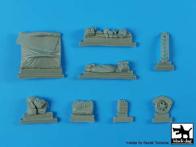 Sd.Kfz 251/22 Ausf D Pakwagen - Accessories Set (For Afv Kits) - zdjęcie 8