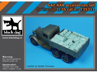 Gaz Aaa - Accessories Set (For Zvezda Kits) - zdjęcie 1