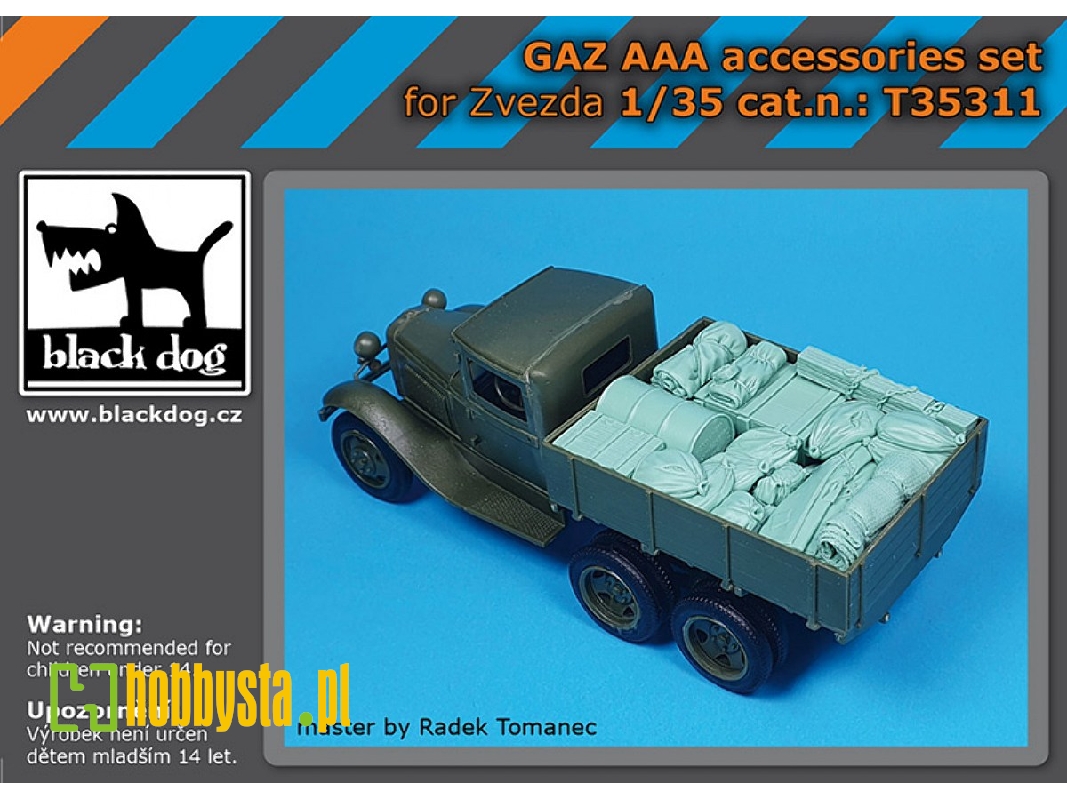 Gaz Aaa - Accessories Set (For Zvezda Kits) - zdjęcie 1