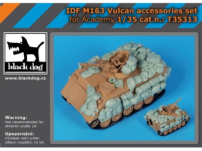 Idf M163 Vulcan  - Accessories Set (For Academy Kits) - zdjęcie 1