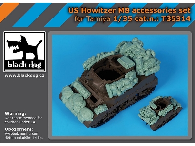 Us Howitzer M8 - Accessories Set (For Tamiya Kits) - zdjęcie 1