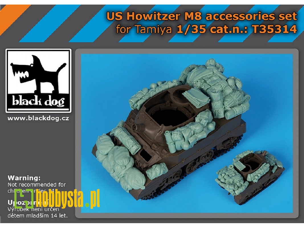Us Howitzer M8 - Accessories Set (For Tamiya Kits) - zdjęcie 1