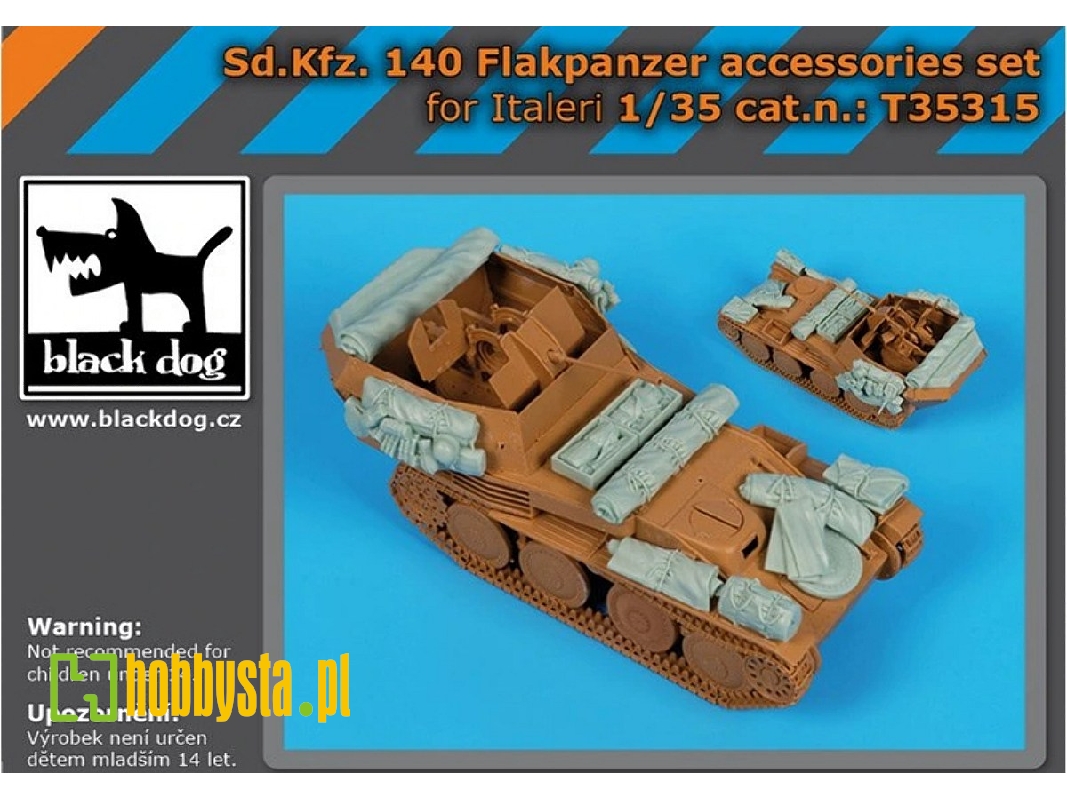 Sd.Kfz 140 Flakpanzer - Accessories Set (For Italeri Kits) - zdjęcie 1