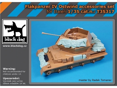 Flakpanzer Iv Ostwind - Accessories Set (For Italeri Kits) - zdjęcie 1