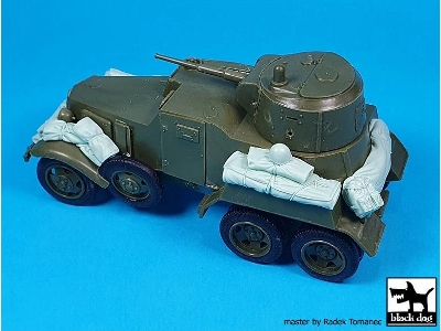 Ba-10 Soviet Armored Car - Accessories Set (For Zvezda Kits) - zdjęcie 3