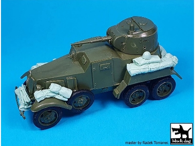 Ba-10 Soviet Armored Car - Accessories Set (For Zvezda Kits) - zdjęcie 4
