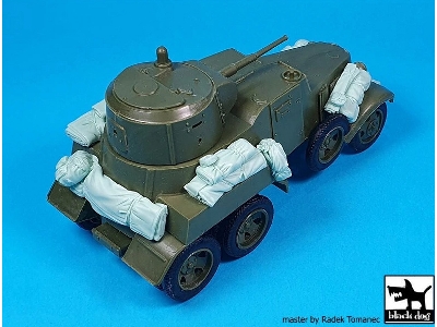 Ba-10 Soviet Armored Car - Accessories Set (For Zvezda Kits) - zdjęcie 5