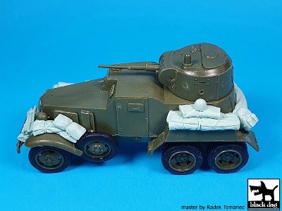 Ba-10 Soviet Armored Car - Accessories Set (For Zvezda Kits) - zdjęcie 6