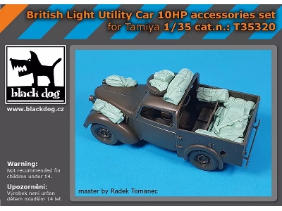 British Light Utility Car 10hp - Accessories Set (For Tamiya Kits) - zdjęcie 1