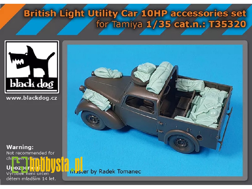 British Light Utility Car 10hp - Accessories Set (For Tamiya Kits) - zdjęcie 1