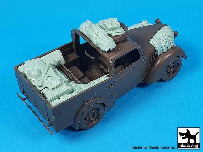 British Light Utility Car 10hp - Accessories Set (For Tamiya Kits) - zdjęcie 4