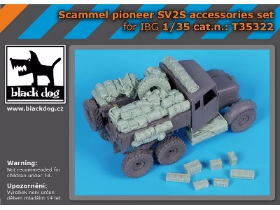 Scammel Pioneer Sv2s - Accessories Set (For Ibg Kits) - zdjęcie 1