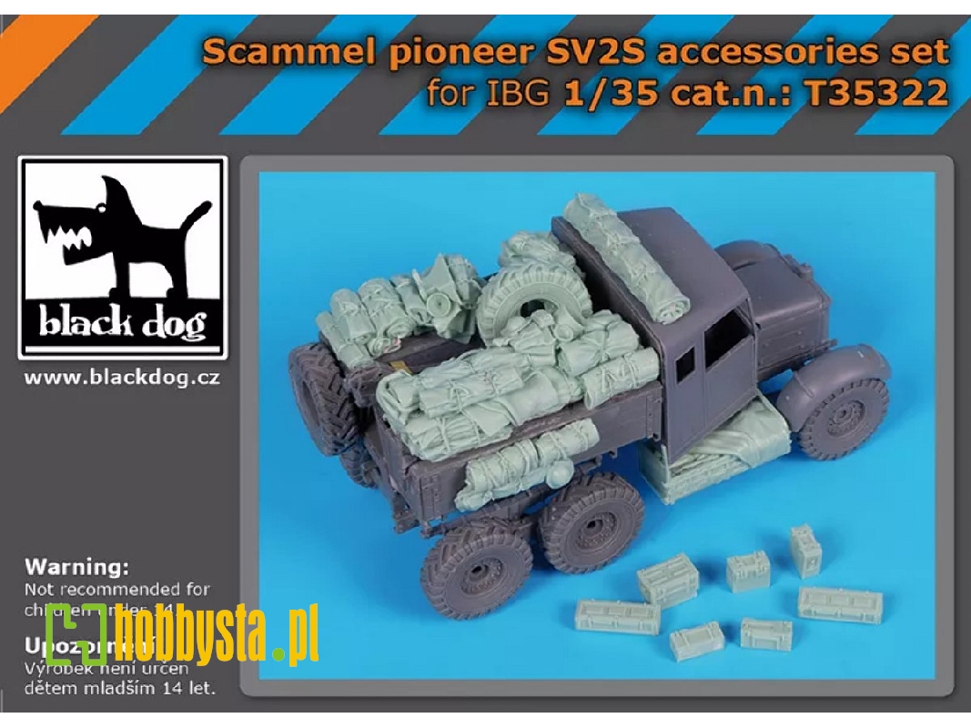 Scammel Pioneer Sv2s - Accessories Set (For Ibg Kits) - zdjęcie 1