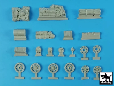 T-34 Tyagach Model 1944 - Accessories Set (For Zvezda Kits) - zdjęcie 1