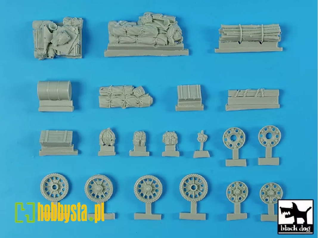 T-34 Tyagach Model 1944 - Accessories Set (For Zvezda Kits) - zdjęcie 1