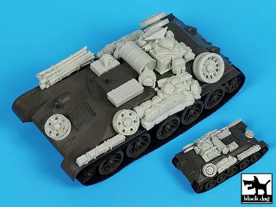 T-34 Tyagach Model 1944 - Accessories Set (For Zvezda Kits) - zdjęcie 3