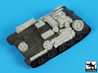 T-34 Tyagach Model 1944 - Accessories Set (For Zvezda Kits) - zdjęcie 4