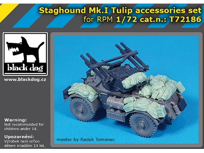 Staghound Mk.I Tulip  - Accessories Set (For Rpm Kits) - zdjęcie 1