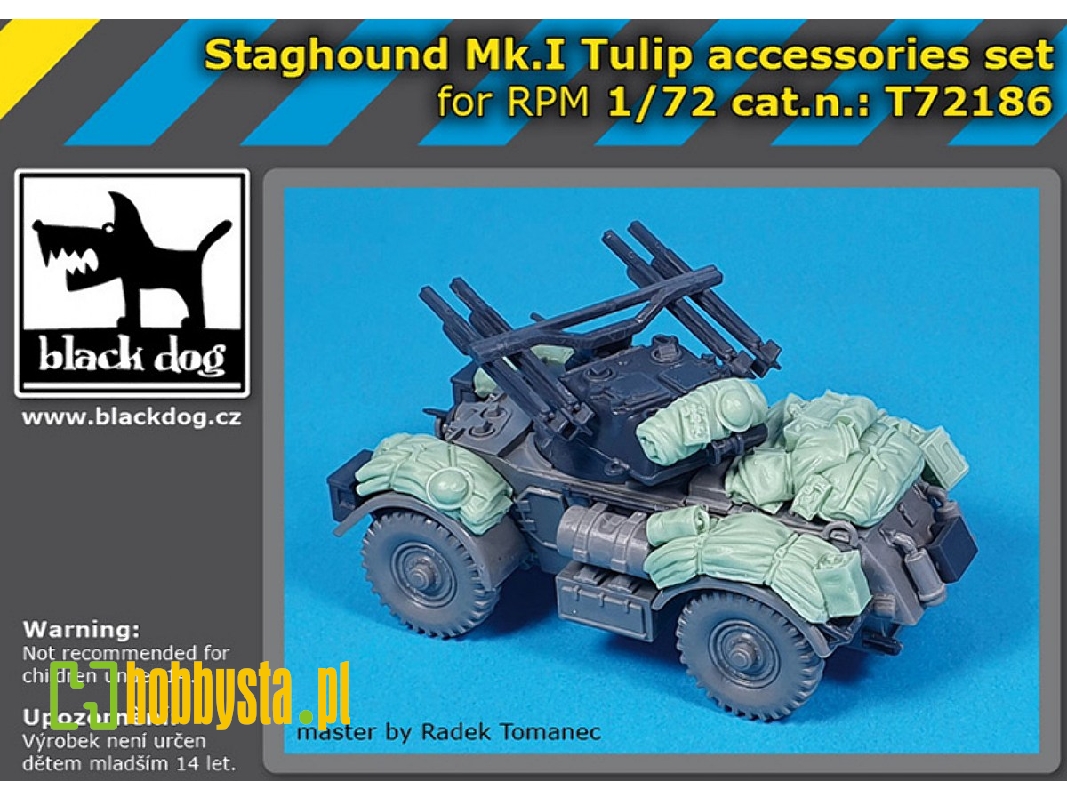 Staghound Mk.I Tulip  - Accessories Set (For Rpm Kits) - zdjęcie 1